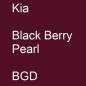 Preview: Kia, Black Berry Pearl, BGD.